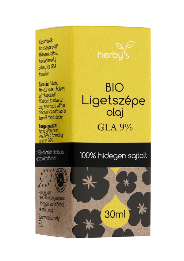 Herby's - BIO Ligetszépe olaj hidegen sajtolt 30ml