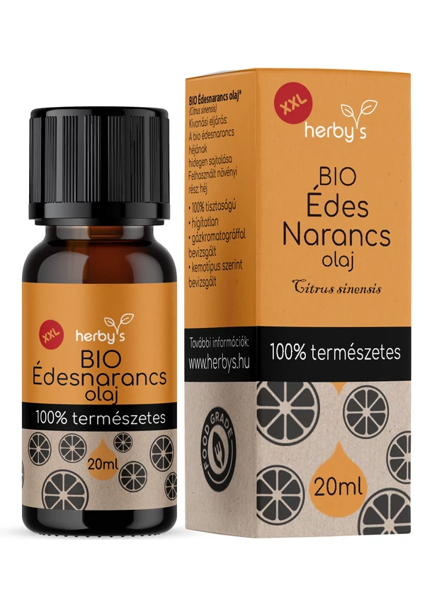Herby's - BIO Édesnarancs olaj XXL 20 ml FOOD GRADE 
