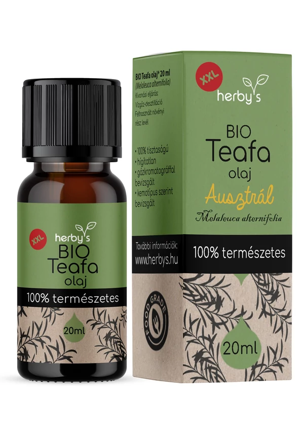 Herby's - BIO Teafa olaj XXL 20 ml FOOD GRADE 