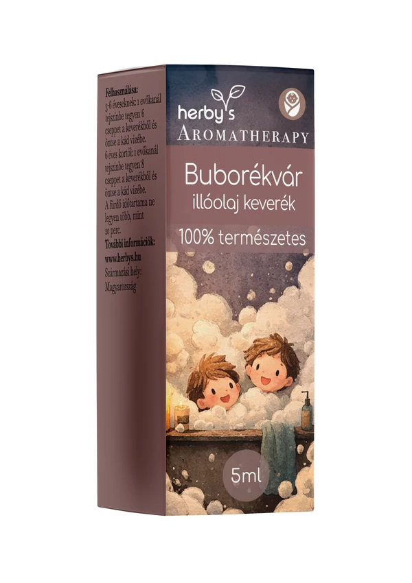 Herby's - Buborékvár illóolaj keverék 5ml (Gyermekbarát)