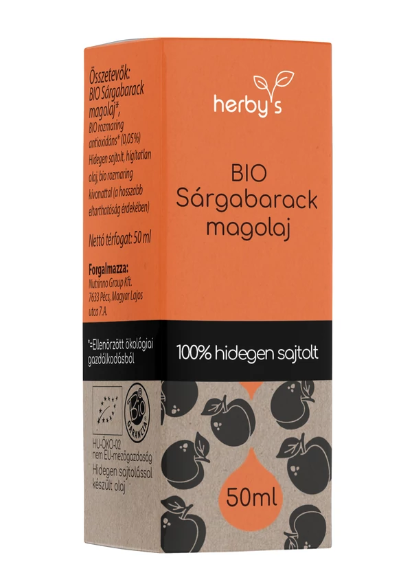 Herby&#039;s - BIO Sárgabarack magolaj 50 ml 