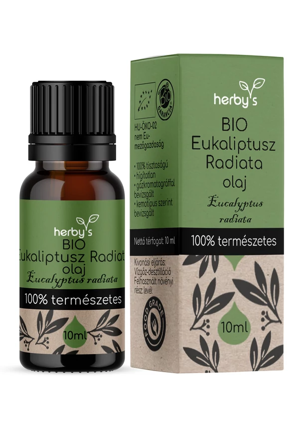 Herby's - BIO Eukaliptusz radiata 10 ml FOOD GRADE 