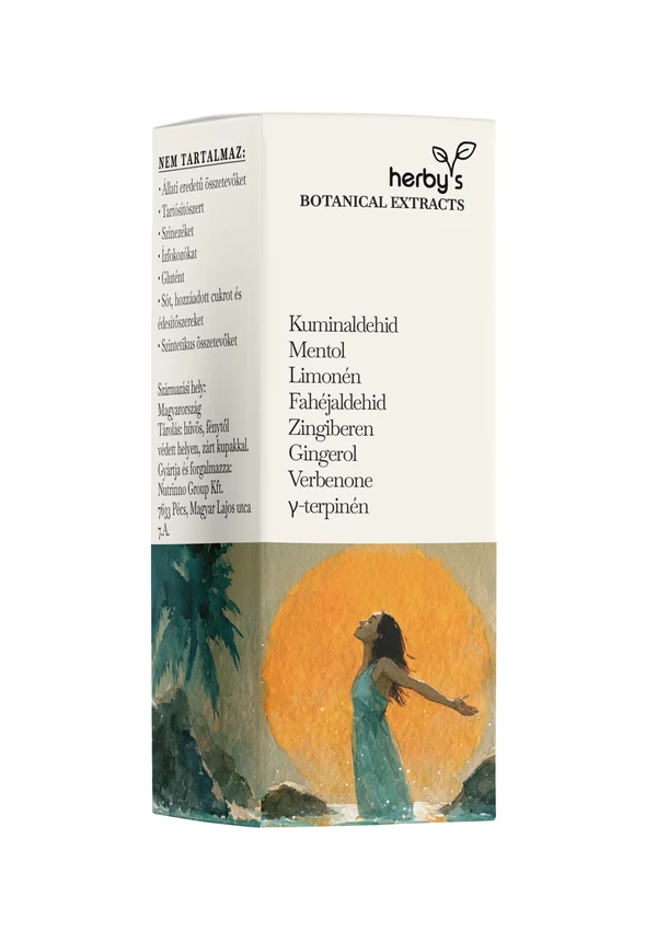 Herby&#039;s - Detox Flow (máj, vese és emésztés) 5 ml FOOD GRADE 