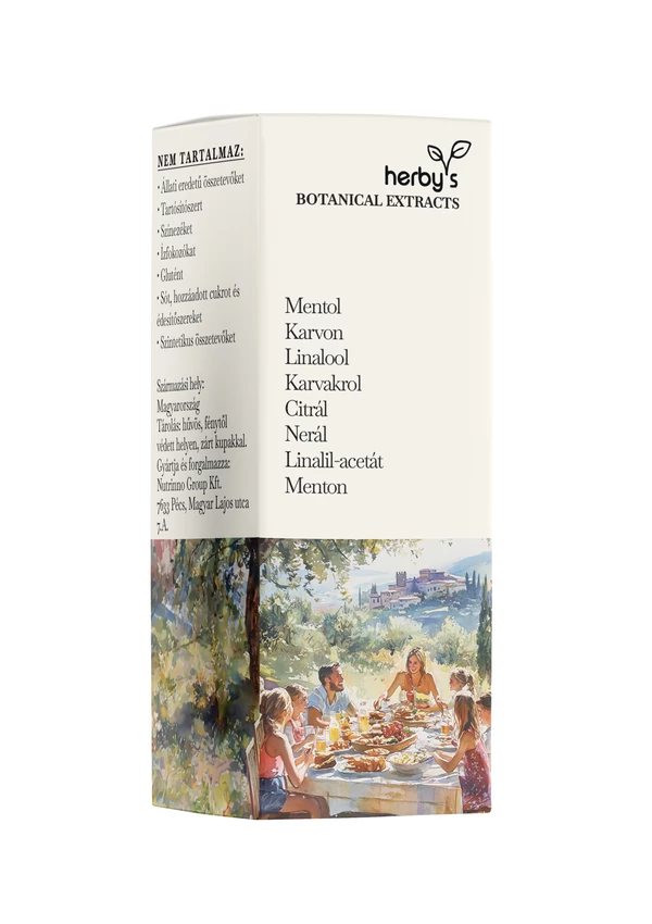 Herby's - Digestiq Flow (Emésztést segítő esszencia) 5 ml FOOD GRADE