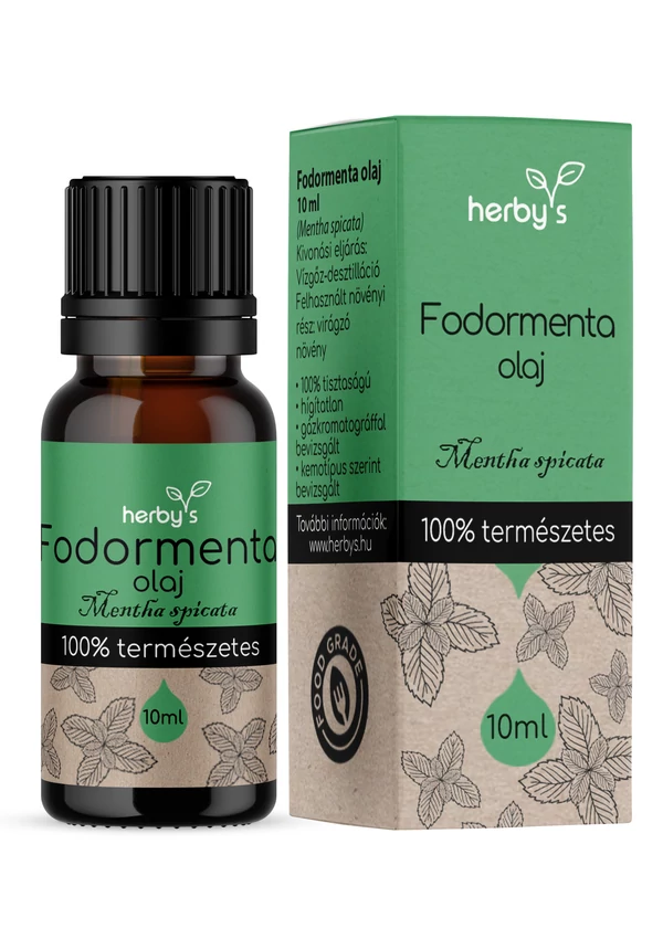 Herby&#039;s - Fodormenta olaj 10 ml FOOD GRADE