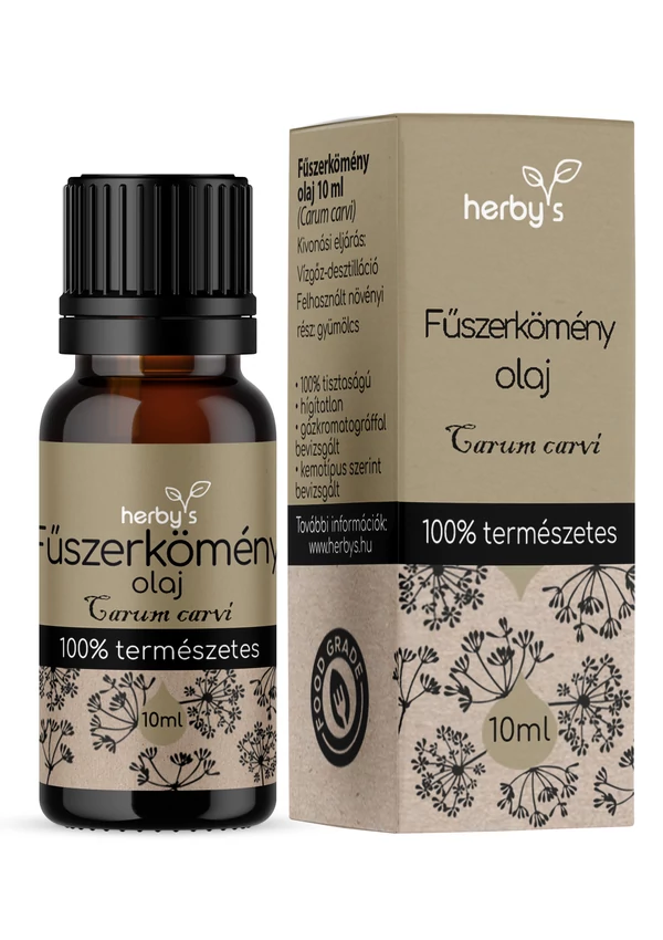 Herby&#039;s - Fűszerkömény olaj 10 ml FOOD GRADE