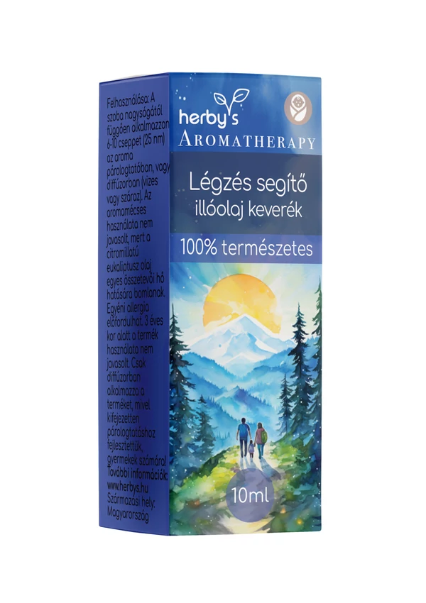 Herby's - Légzés segítő illóolaj keverék 10 ml (Gyermekbarát)