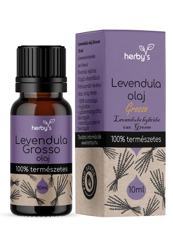 Herby's - Levendula Grosso olaj 10 ml FOOD GRADE