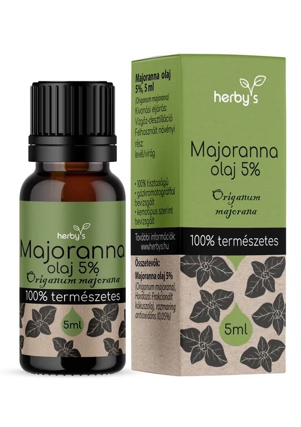Herby's - Majoranna olaj 5% 5 ml FOOD GRADE