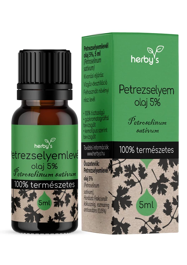 Herby's - Petrezselyemlevél olaj 5% 5 ml FOOD GRADE