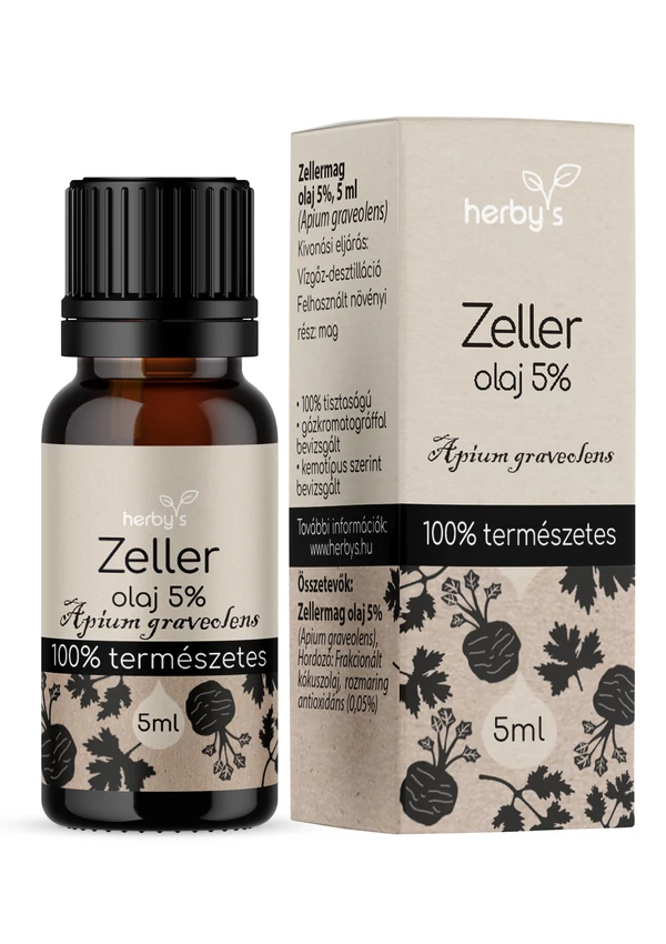 Herby's - Zeller olaj 5% 5 ml FOOD GRADE