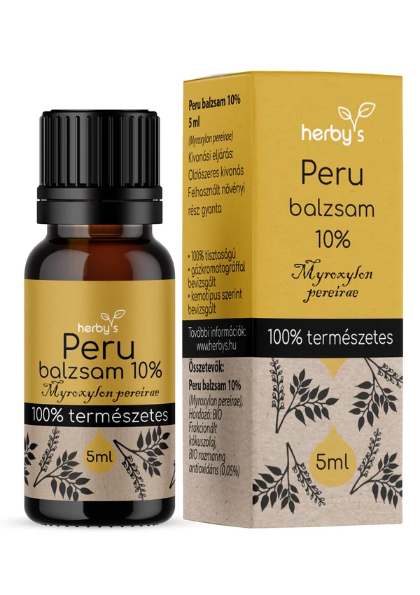 Herby's - Peru balzsam 10% 5 ml FOOD GRADE