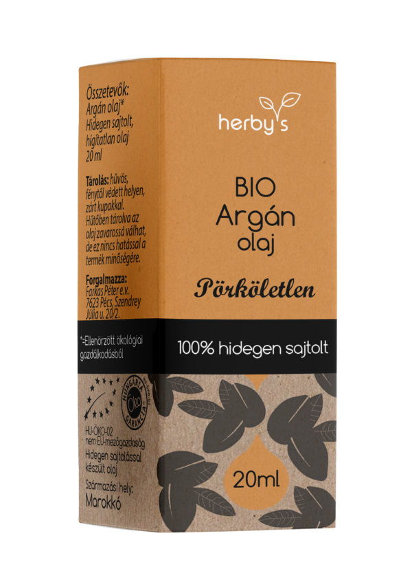 Herby's - BIO Argán olaj hidegen sajtolt 20ml