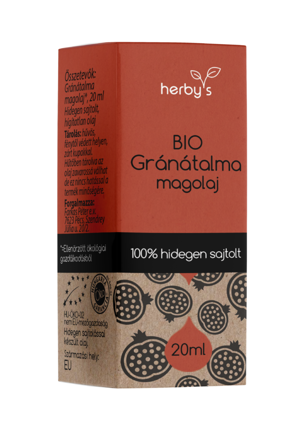herby's bio gránátalma magolaj 20ml