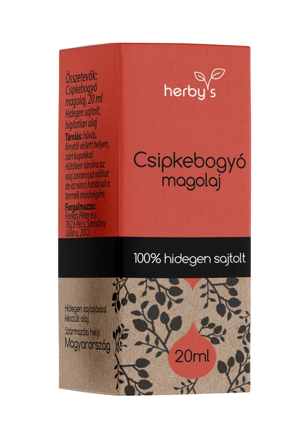 Herby's - Csipkebogyó magolaj hidegen sajtolt 20ml