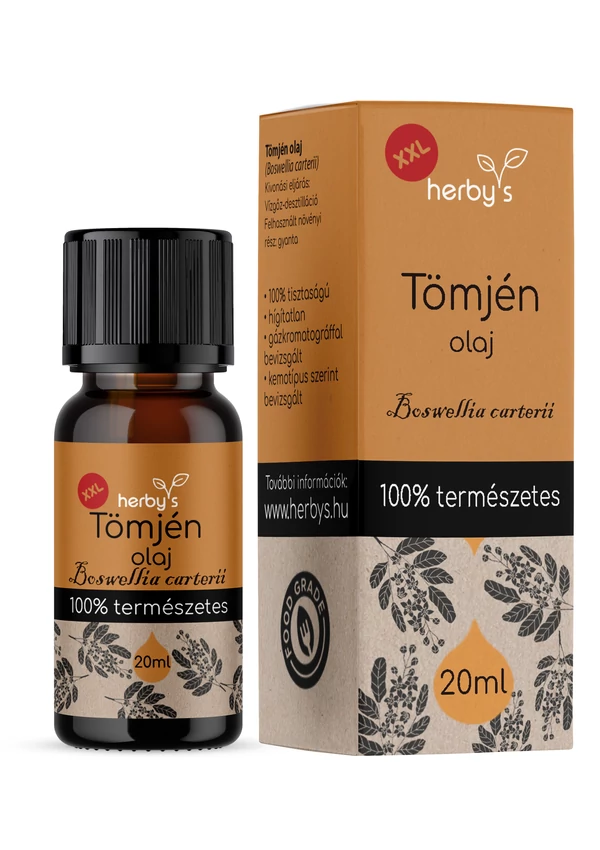 Herby's - Tömjén olaj XXL 20 ml Boswellia carterii FOOD GRADE 