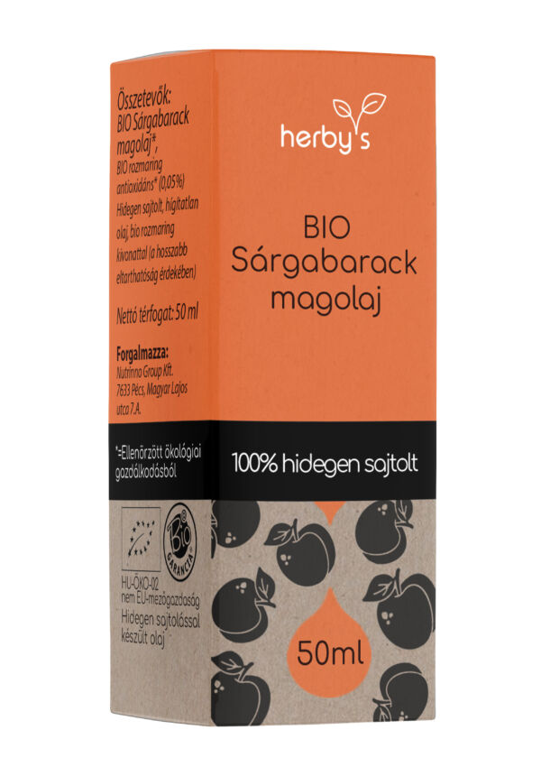 Herby's - BIO Sárgabarack magolaj 50 ml 
