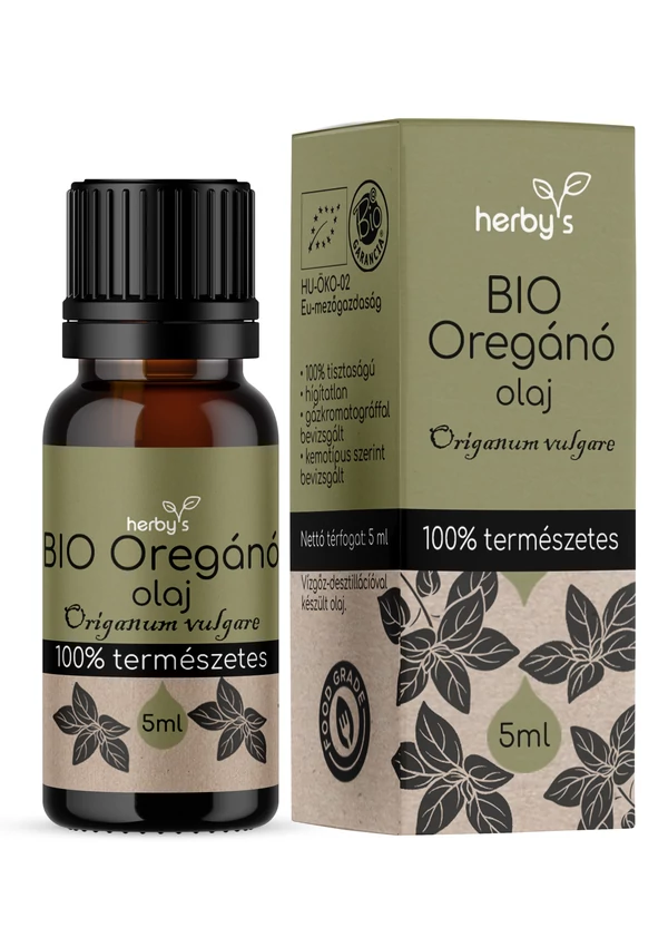 Herby's - BIO Oregánó olaj 5 ml FOOD GRADE