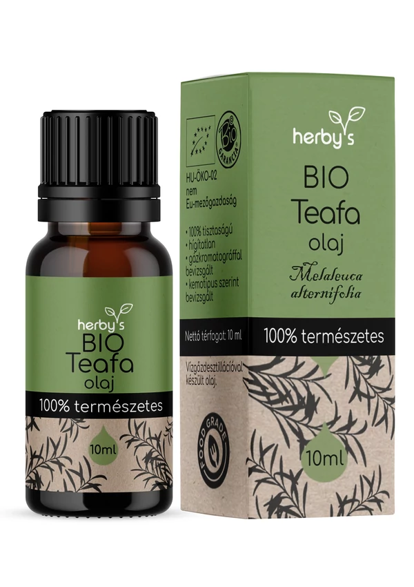 Herby's - BIO Teafa olaj Ausztrál 10 ml FOOD GRADE