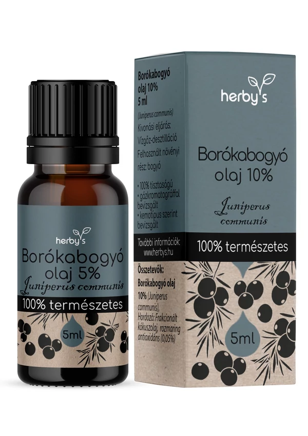 Herby's - Borókabogyó olaj 10% 5 ml FOOD GRADE