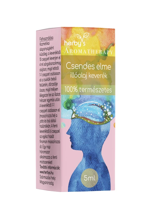 Herby's - Csendes elme (fejfájás) illóolaj keverék 5 ml
