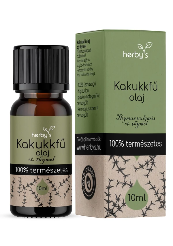 Herby's - Kakukkfű olaj ct.thymol 10 ml FOOD GRADE