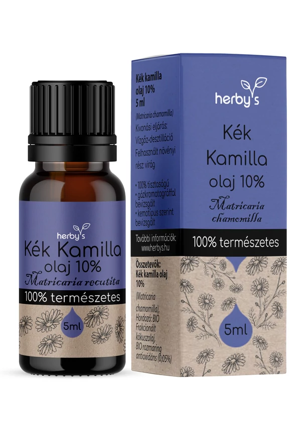 Herby's - Kék kamilla olaj 10% 5 ml FOOD GRADE