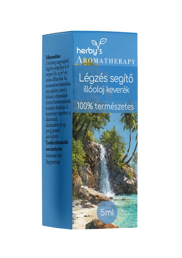 Herby's - Légzés segítő illóolaj keverék 5 ml (Felnőttek részére) 