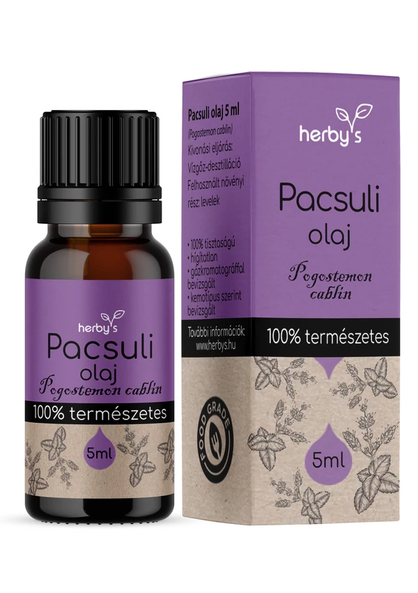 Herby's - Pacsuli olaj 5 ml FOOD GRADE