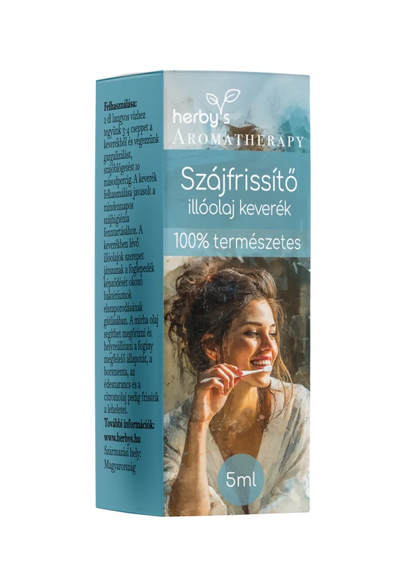 Herby's - Szájfrissítő illóolaj keverék 5 ml 