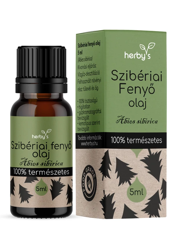 Herby's - Szibériai fenyő olaj 5 ml FOOD GRADE