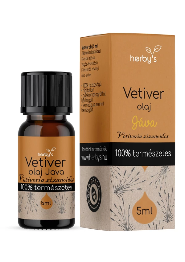 Herby's - Vetiver Jáva olaj 5ml FOODGRADE