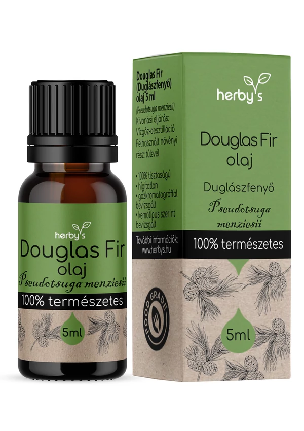 Herby's - Douglas Fir (Duglászfenyő) olaj 5 ml FOOD GRADE
