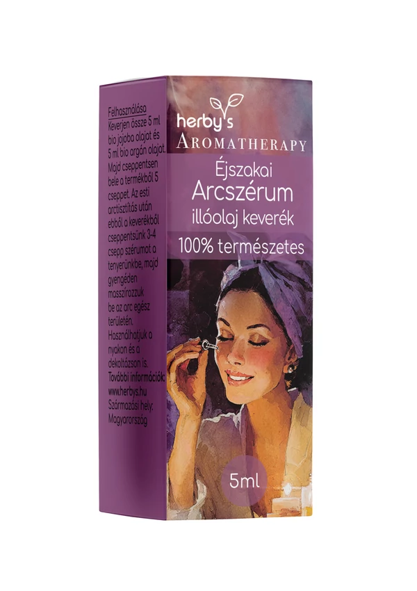 Herby's - Éjszakai arcszérum illóolaj keverék 5 ml 