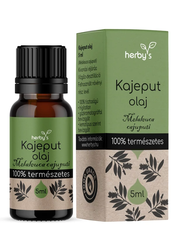 Herby's - Kajeput olaj 5 ml FOOD GRADE 