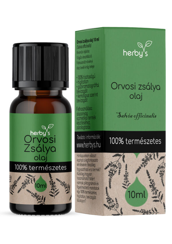 Herby's - Orvosi zsálya olaj 10 ml 