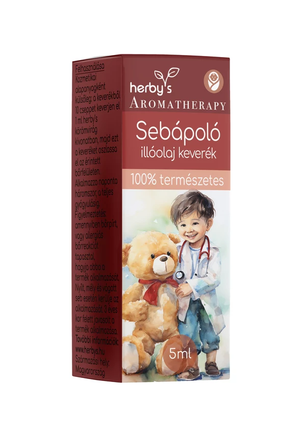 Herby's - Sebápoló illóolaj keverék 5 ml (Gyermekbarát)