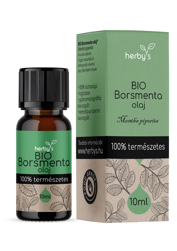 Herby's - BIO Borsmenta olaj 10 ml FOOD GRADE