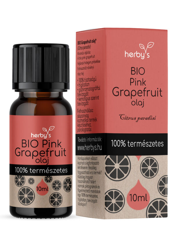 Herby's - BIO Pink Grapefruit olaj 10 ml 