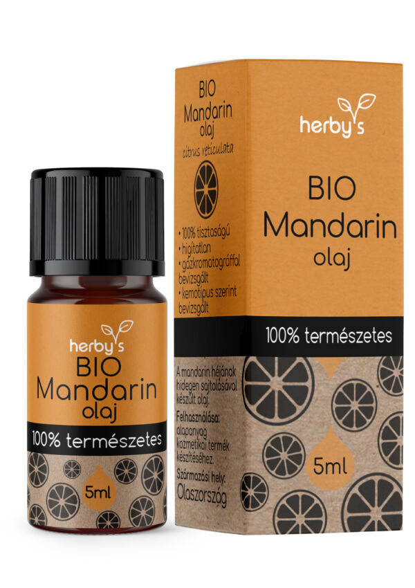 herby's bio mandarin olaj 5ml
