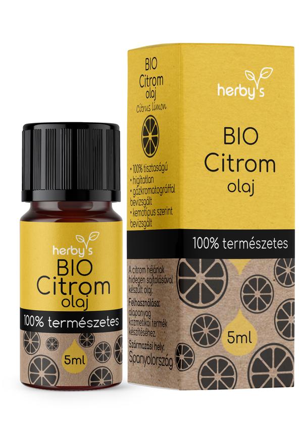 Herby's - BIO Citrom olaj 5ml