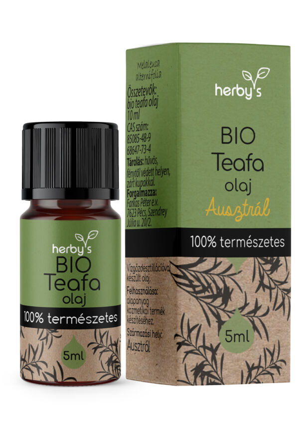 herby's bio teafa olaj 5ml