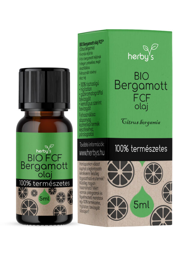 Herby's - BIO Bergamott FCF olaj 5 ml 