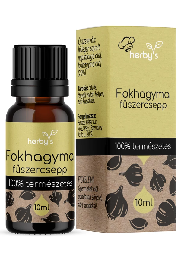 Herby's - Fokhagyma fűszercsepp 10ml