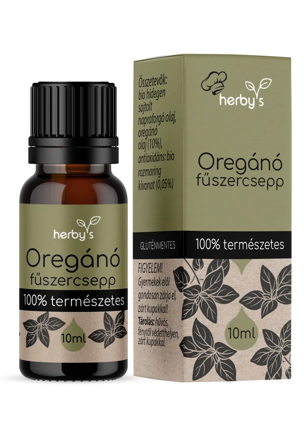 Herby's - Oregánó fűszercsepp 10 ml 
