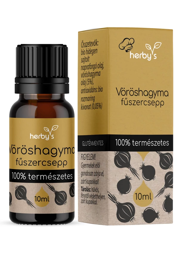 Herby's - Vöröshagyma fűszercsepp 10 ml 