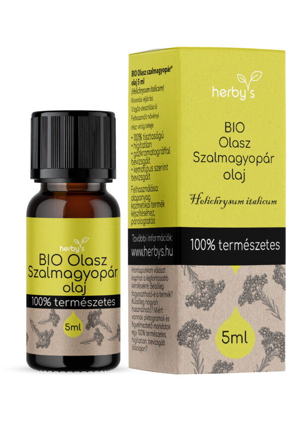 Herby's - BIO Olasz szalmagyopár olaj 5 ml 