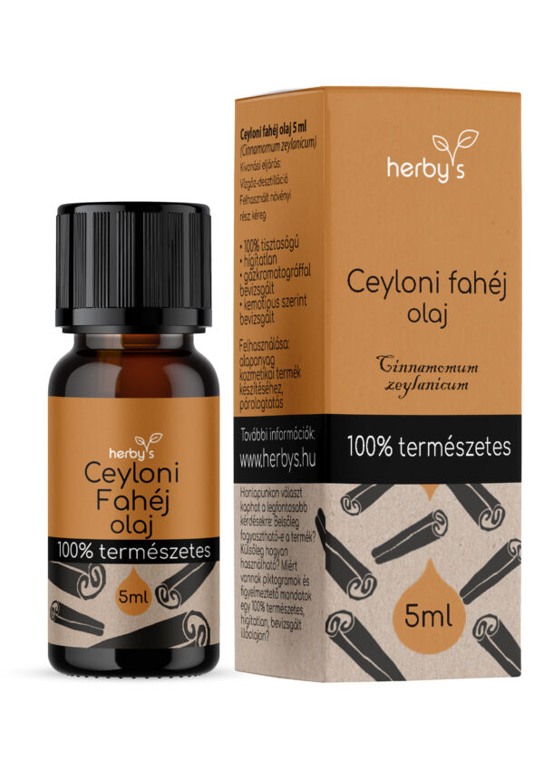 Herby's - Ceyloni fahéj olaj 5 ml 